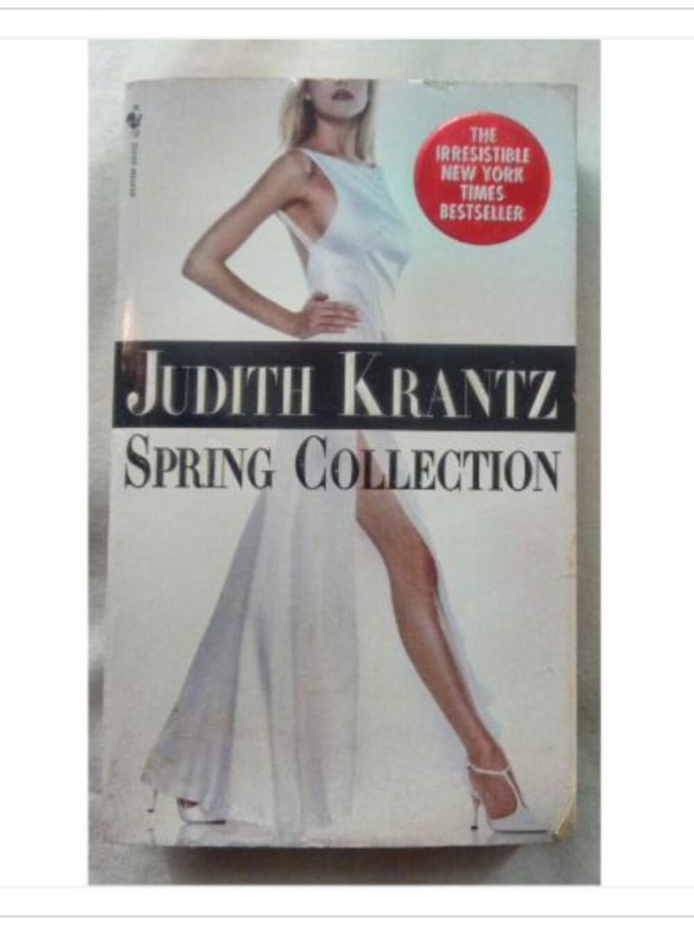 Spring Collection Judith Krantz First Edition Mass Market Paperback Book Novel